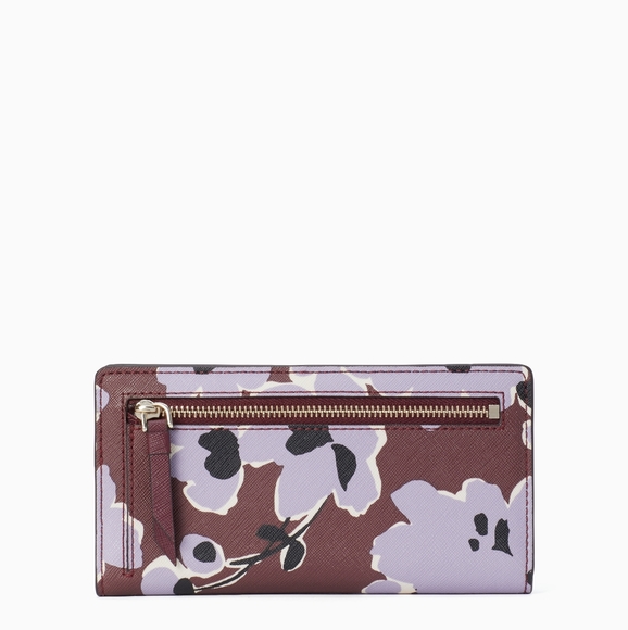 Kate Spade cameron floral bouquet large slim bifol - Picture 3 of 3